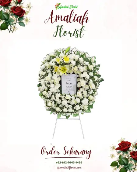 Krans Bunga Duka Rintis